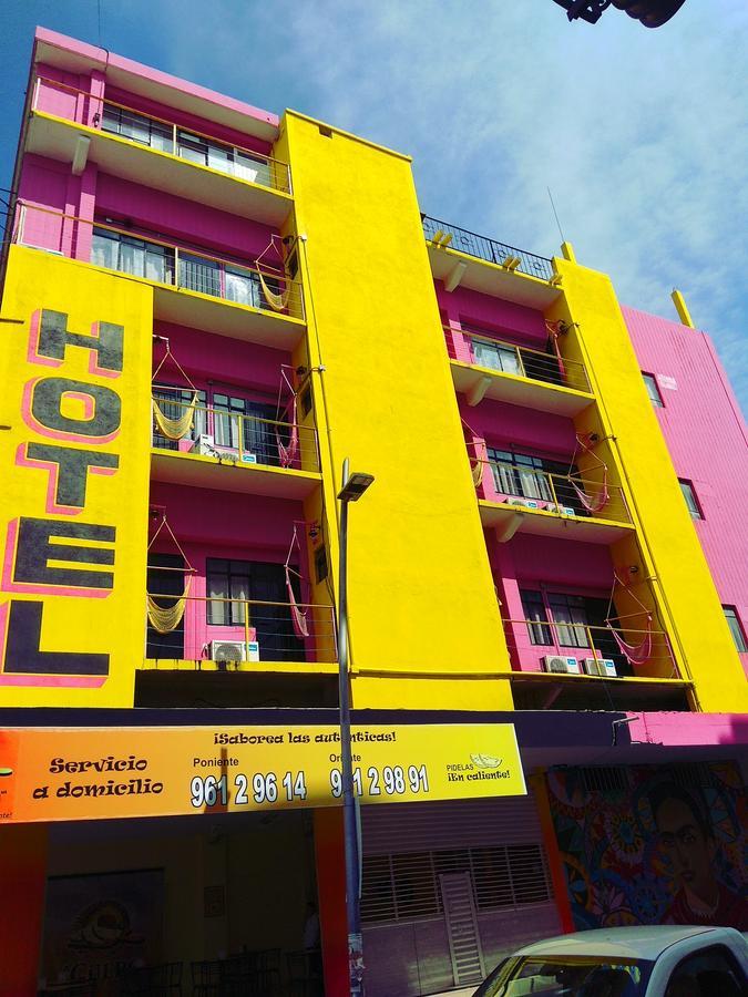 Hotel Frida Khalo ทักซ์ทลา กูทิเอเรซ ภายนอก รูปภาพ